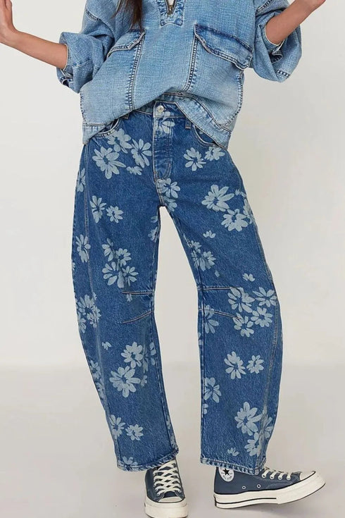 'Daisy' Wide Leg Jeans - Celes Fashion